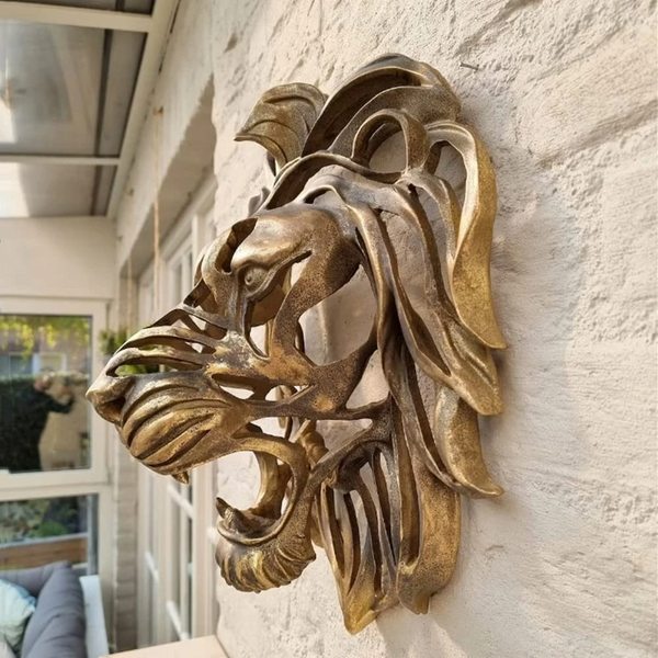Regalia - Skulptur Löwenkopf
