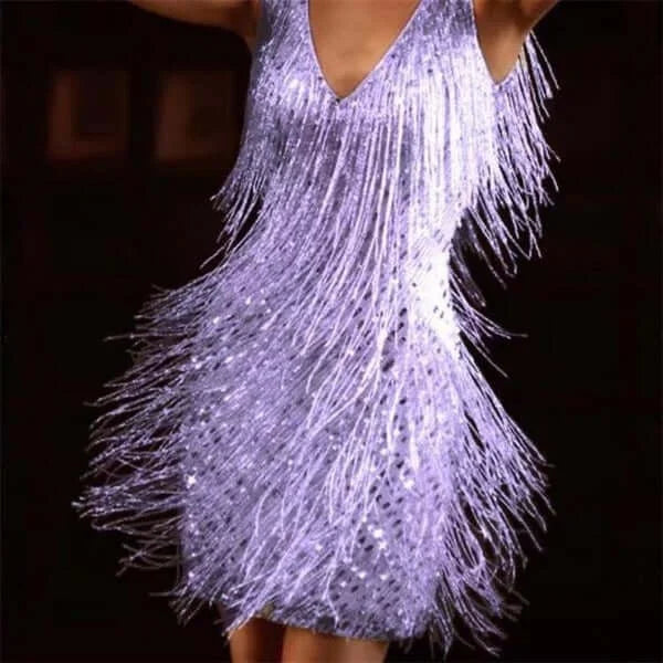Violet V Neck kleid