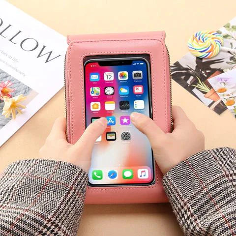 Tasche mit handy Äußerung